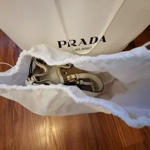 Prada | Bags | Prada Tan Backpack With Structured Design And  display picture 1